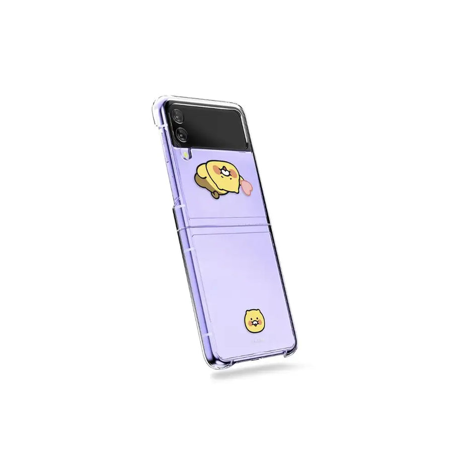 Kakao Friends - Heart Choonsik Clear Hard Case Z Flip - Kakao Friends - Home & Living, Accessories - Harumio