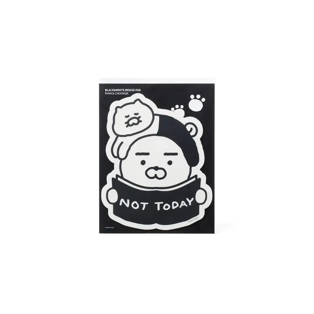 Kakao Friends - Black & White Mouse Pad - Kakao Friends - Home & Living, Accessories - Harumio Kakao Friends - Black & White Mouse Pad - Kakao Friends - Home & Living, Accessories - Harumio