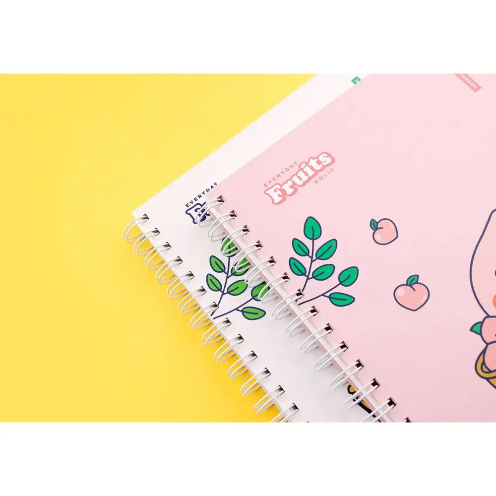 Kakao Friends - Fruity Friends Maxi Spring Notebook - Kakao Friends - Home & Living, Accessories - Harumio