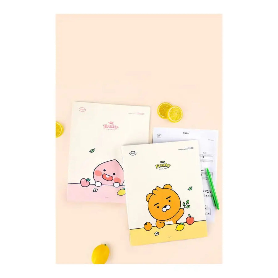 Kakao Friends - Fruity Friends Clear File - Kakao Friends - Home & Living, Accessories - Harumio