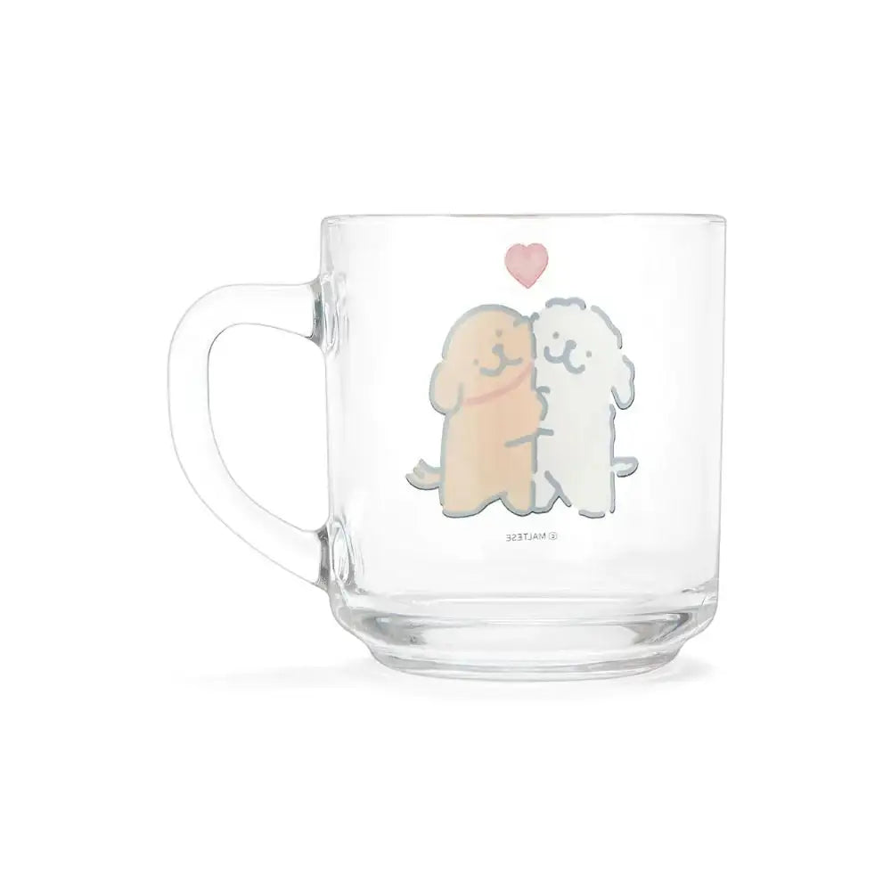 Kakao Friends - Maltese Glass Mug - Kakao Friends - Home & Living, Accessories - Harumio