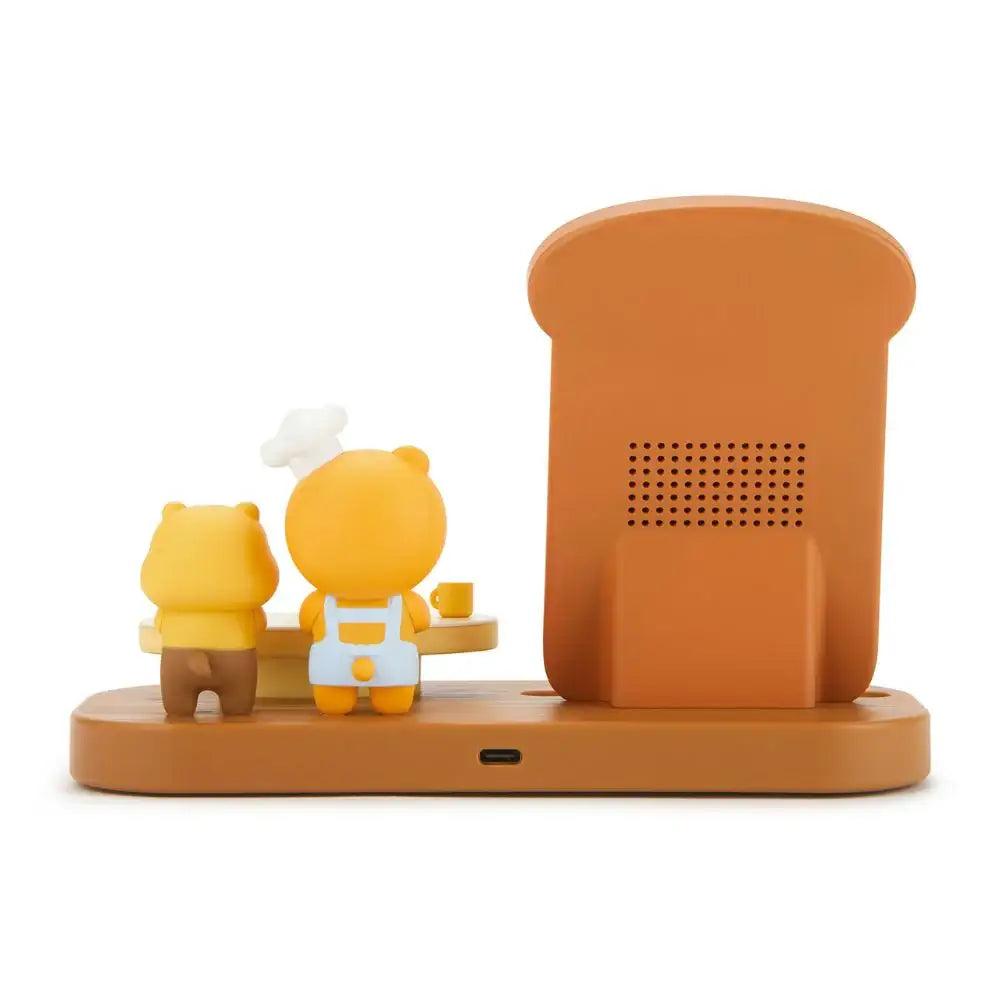 Kakao Friends - Bakery Ryan & Choonsik 2 in 1 Wireless Charging Stand - Kakao Friends - Accessories - Harumio Kakao Friends - Bakery Ryan & Choonsik 2 in 1 Wireless Charging Stand - Kakao Friends - Accessories - Harumio