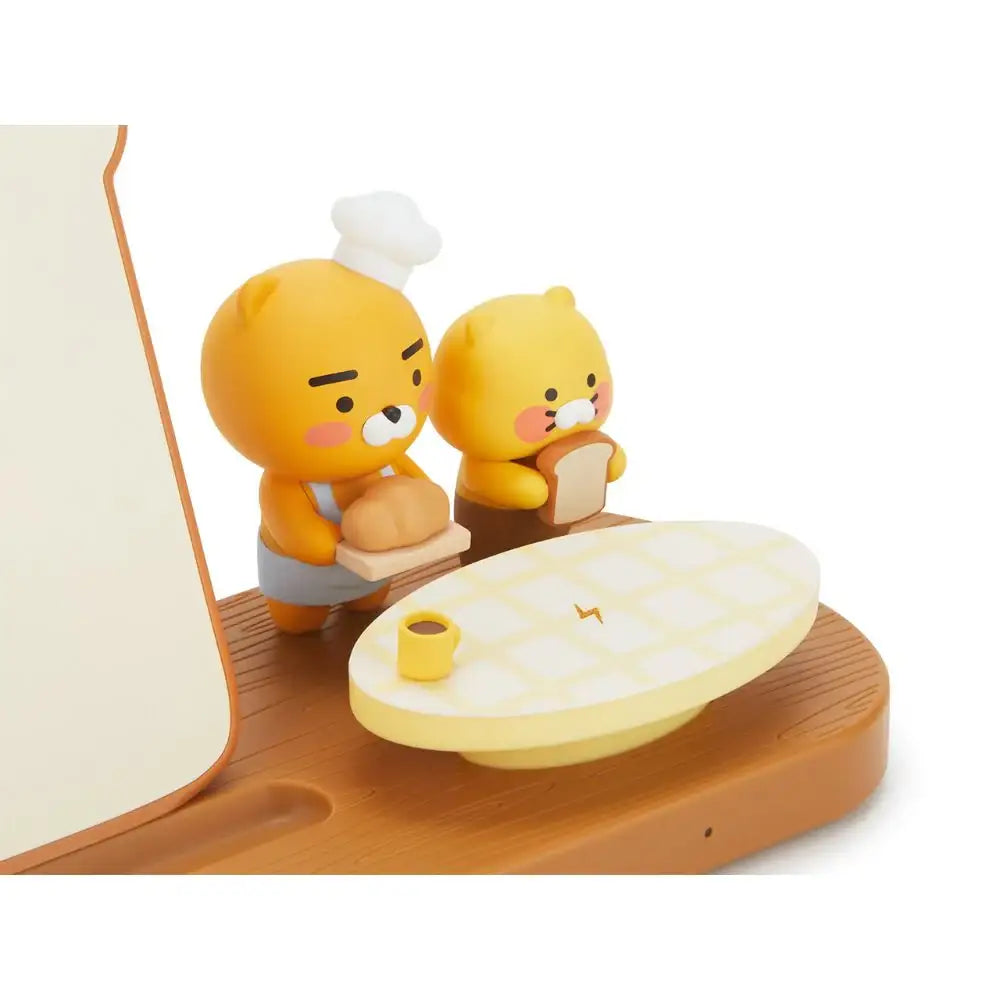 Kakao Friends - Bakery Ryan & Choonsik 2 in 1 Wireless Charging Stand - Kakao Friends - Accessories - Harumio Kakao Friends - Bakery Ryan & Choonsik 2 in 1 Wireless Charging Stand - Kakao Friends - Accessories - Harumio