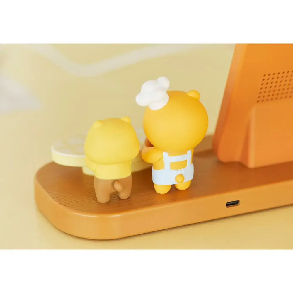 Kakao Friends - Bakery Ryan & Choonsik 2 in 1 Wireless Charging Stand - Kakao Friends - Accessories - Harumio Kakao Friends - Bakery Ryan & Choonsik 2 in 1 Wireless Charging Stand - Kakao Friends - Accessories - Harumio
