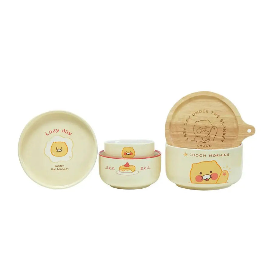 Kakao Friends - Choonsik Morning Breakfast Set - Kakao Friends - Home & Living, Accessories - Harumio