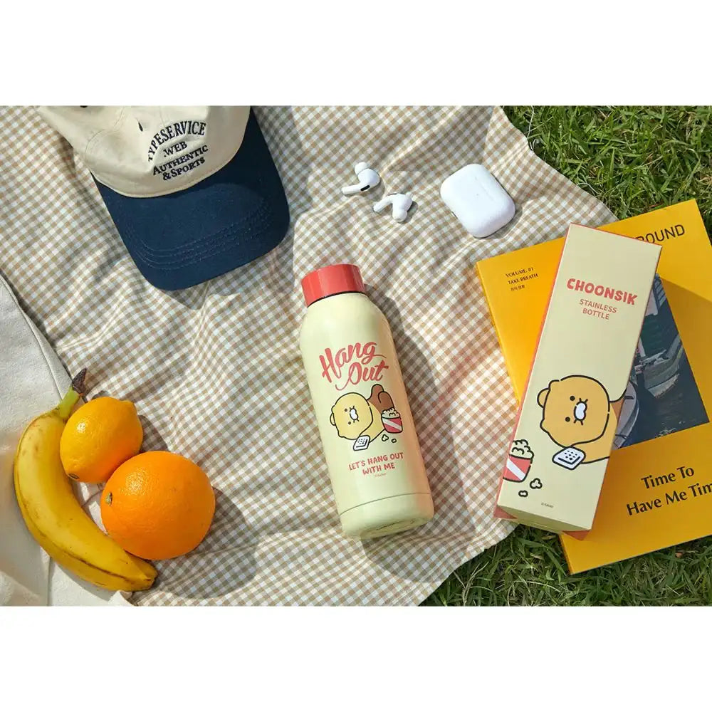 Kakao Friends - Choonsik Hang Out Stainless Steel Bottle - Kakao Friends - Home & Living, Accessories - Harumio
