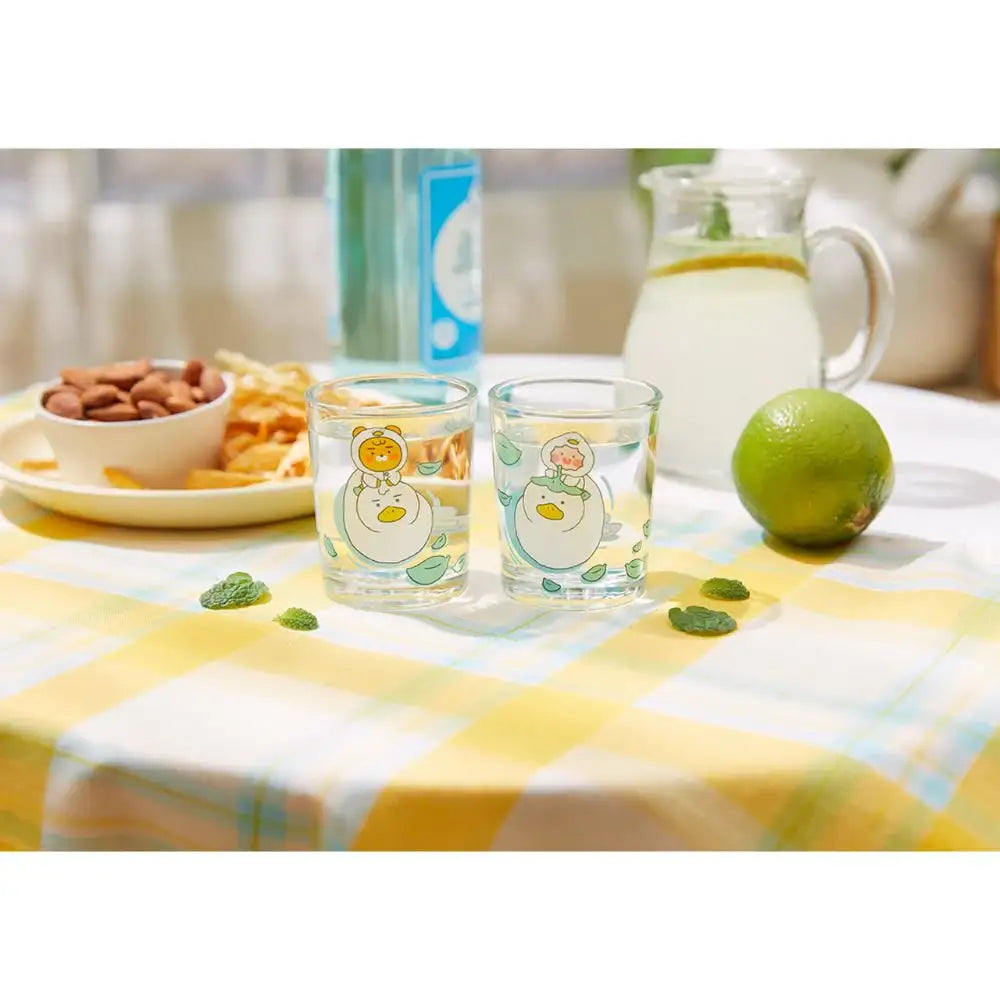 Kakao Friends - Rainy Garden Soju Cup Set - Kakao Friends - Home & Living, Accessories - Harumio