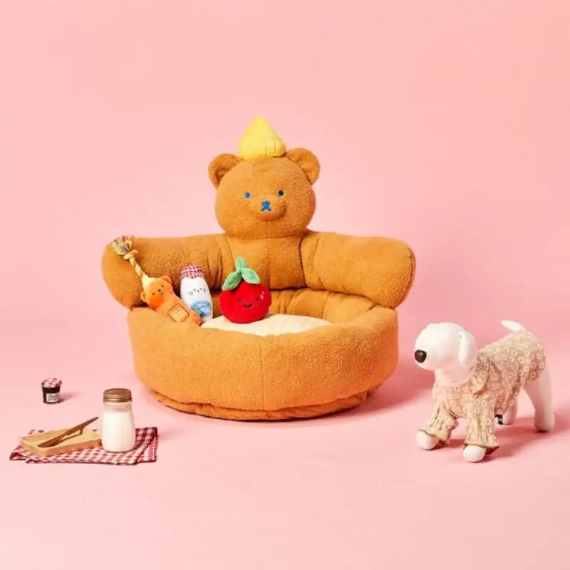 BUTTER - BT Syrup Bear Pet Sofa Cushion - Modern House - Pet Supplies - Harumio