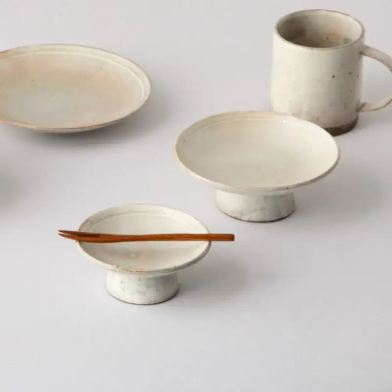 Chaora - Confession Moon Compote Plate (M) - Chaora - Tableware - Harumio