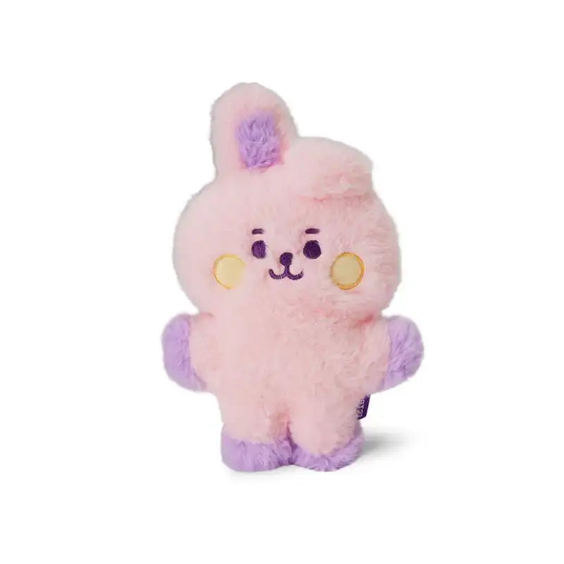 BT21 - Baby Flat Fur Standing Doll - Purple heart Edition - BT21 - Doll - Harumio BT21 - Baby Flat Fur Standing Doll - Purple heart Edition - BT21 - Doll - Harumio