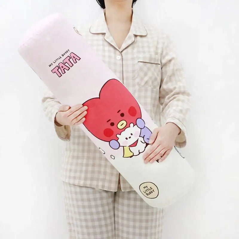 NARA HOME DECO x BT21- Round Body Pillow - NARA HOME DECO - Long pillow - Harumio NARA HOME DECO x BT21- Round Body Pillow - NARA HOME DECO - Long pillow - Harumio
