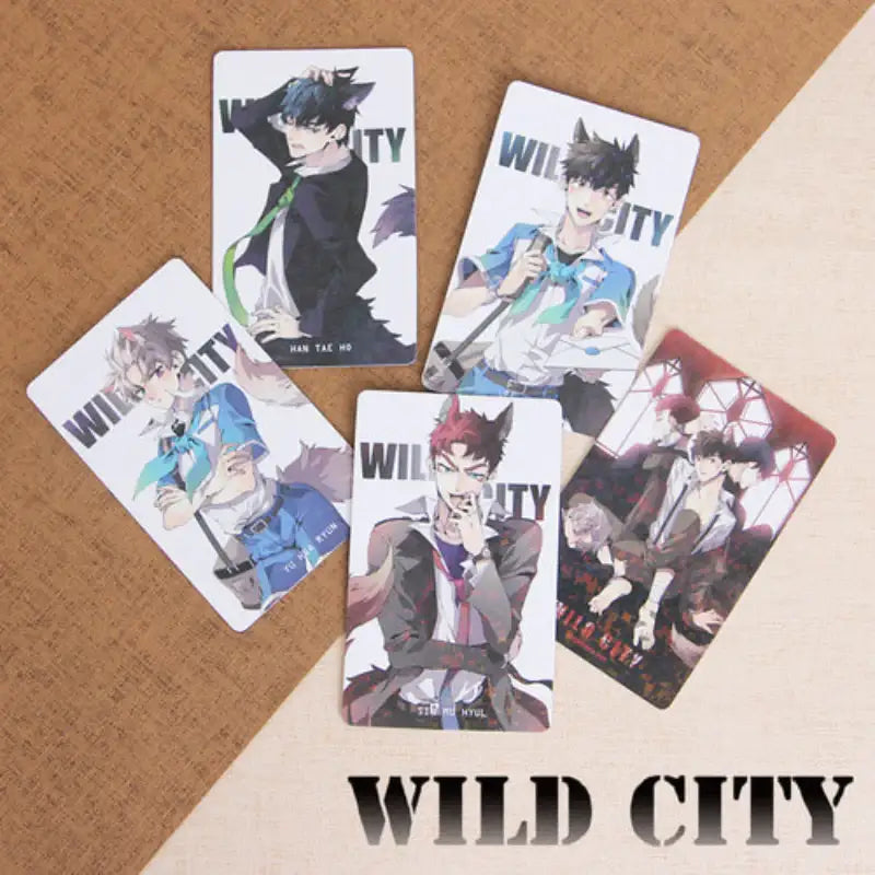 Wild City - Photo Card Set - Webtoon Shop - Photo Card - Harumio Wild City - Photo Card Set - Webtoon Shop - Photo Card - Harumio