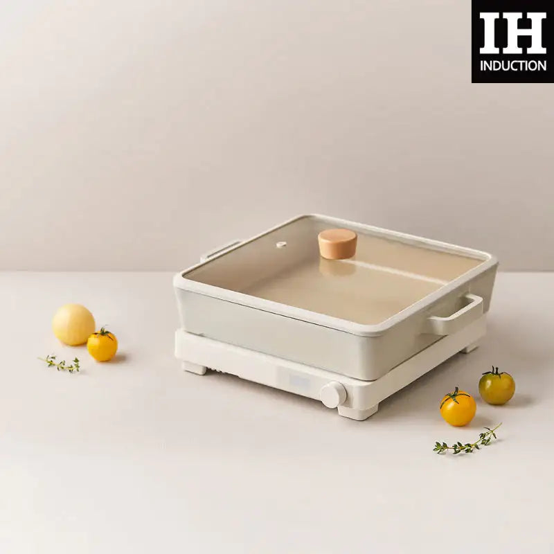 Neoflam - FIKA Square Pot Set Of 2 - Neoflam - Induction Cooker - Harumio