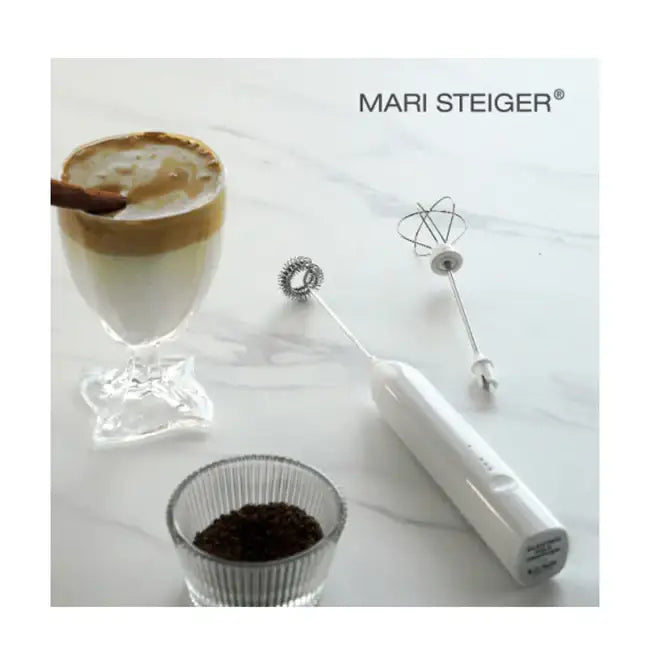Mari Steiger - LUMI Electric Dual Milk Frothier - Mari Steiger - Home & Living, Accessories - Harumio Mari Steiger - LUMI Electric Dual Milk Frothier - Mari Steiger - Home & Living, Accessories - Harumio