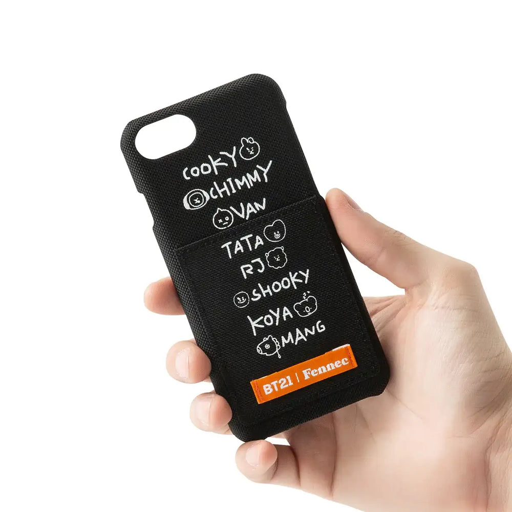 BT21 x Fennec - Lettering iPhone Case - BT21 - Phone Case - Harumio BT21 x Fennec - Lettering iPhone Case - BT21 - Phone Case - Harumio