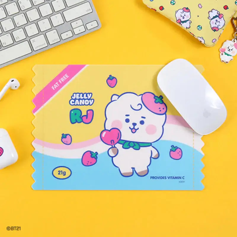 Monopoly X BT21 - Mouse Pad - Jelly Candy - BT21 - Mouse Pads - Harumio Monopoly X BT21 - Mouse Pad - Jelly Candy - BT21 - Mouse Pads - Harumio