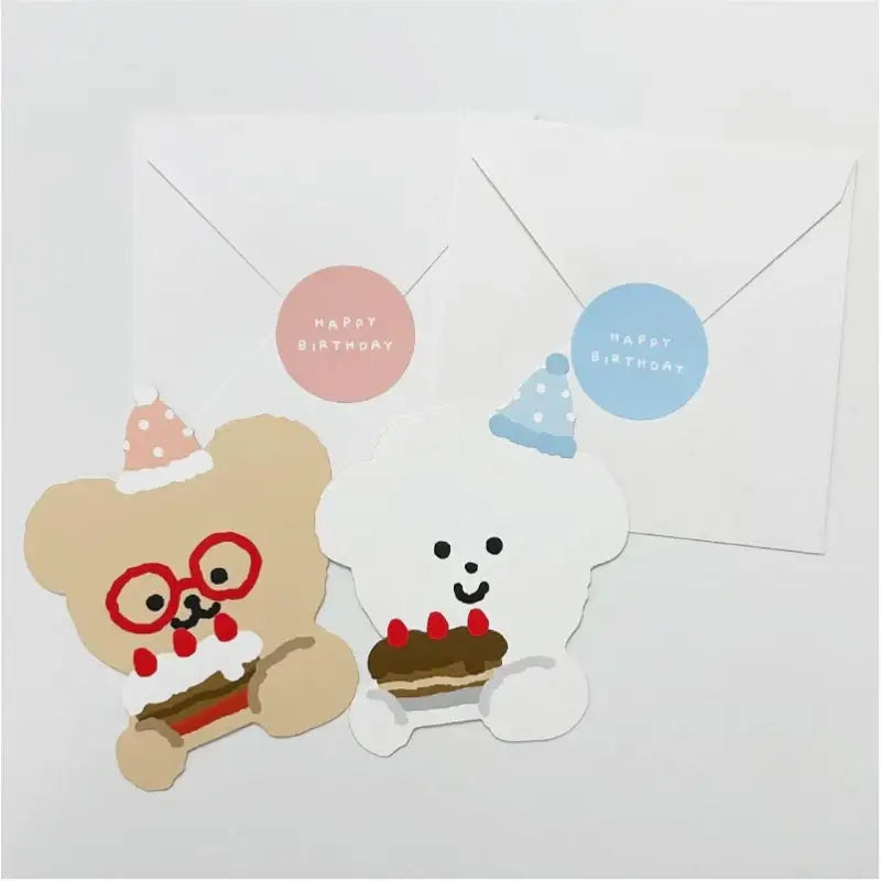 Teteum - Happy Birthday Card - Teteum - Card - Harumio