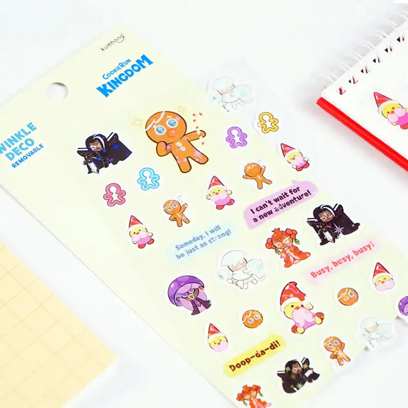 Cookie Run - Twinkle Deco Stickers - Cookie Run - Accessories - Harumio