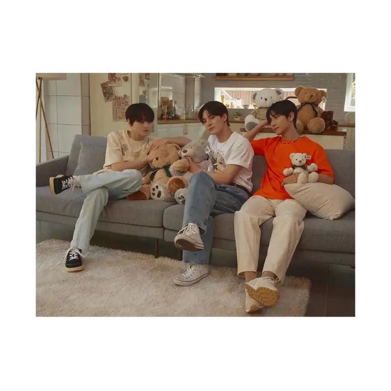 NCT Dream x Teddy Island - Classic Emboss Logo T-shirts - Teddy Island - T-shirts - Harumio