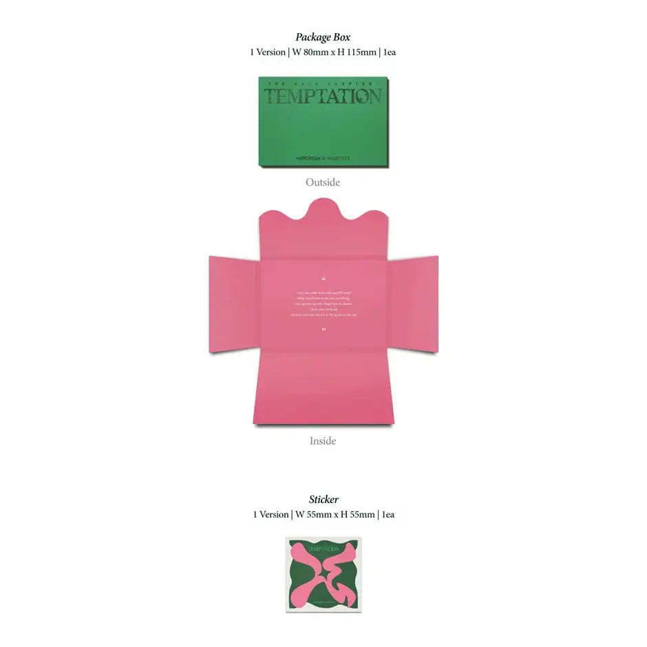 Tomorrow x Together (TXT) - The Name Chapter: Temptation (Weverse Album) - Tomorrow x Together (TXT) - Album - Harumio Tomorrow x Together (TXT) - The Name Chapter: Temptation (Weverse Album) - Tomorrow x Together (TXT) - Album - Harumio