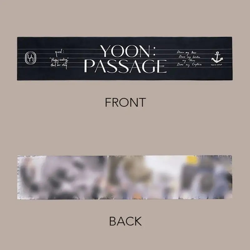 WINNER - Passage - Slogan Towel - WINNER - Slogan Towel - Harumio