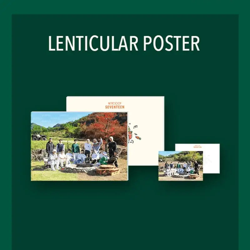 Seventeen - In The SOOP 2 - Lenticular Poster - SEVENTEEN - Posters, Prints, & Visual Artwork - Harumio
