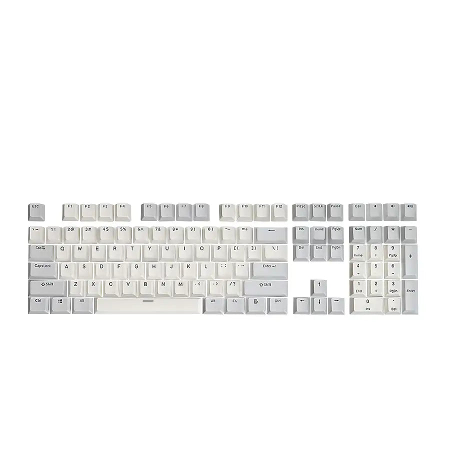 Archon - Cherry Profile PBT Two-tone Black Engraved Keycap Set - Archon - Mechanical Keyboard - Harumio