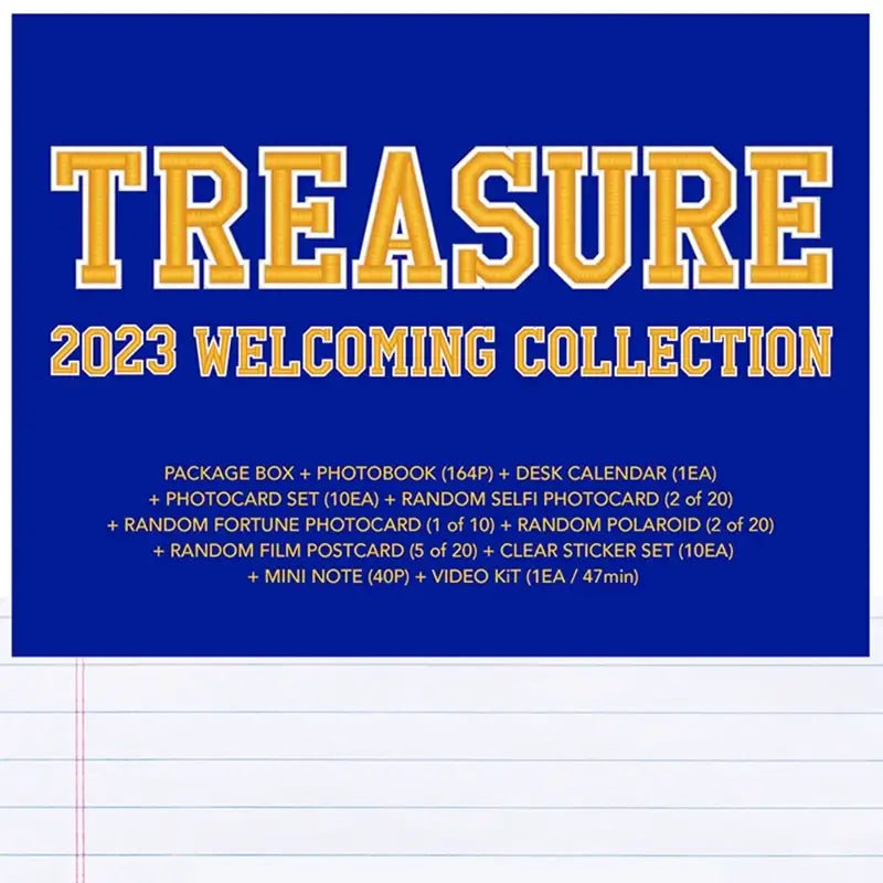 TREASURE - 2023 Welcoming Collection - TREASURE - Photobook - Harumio