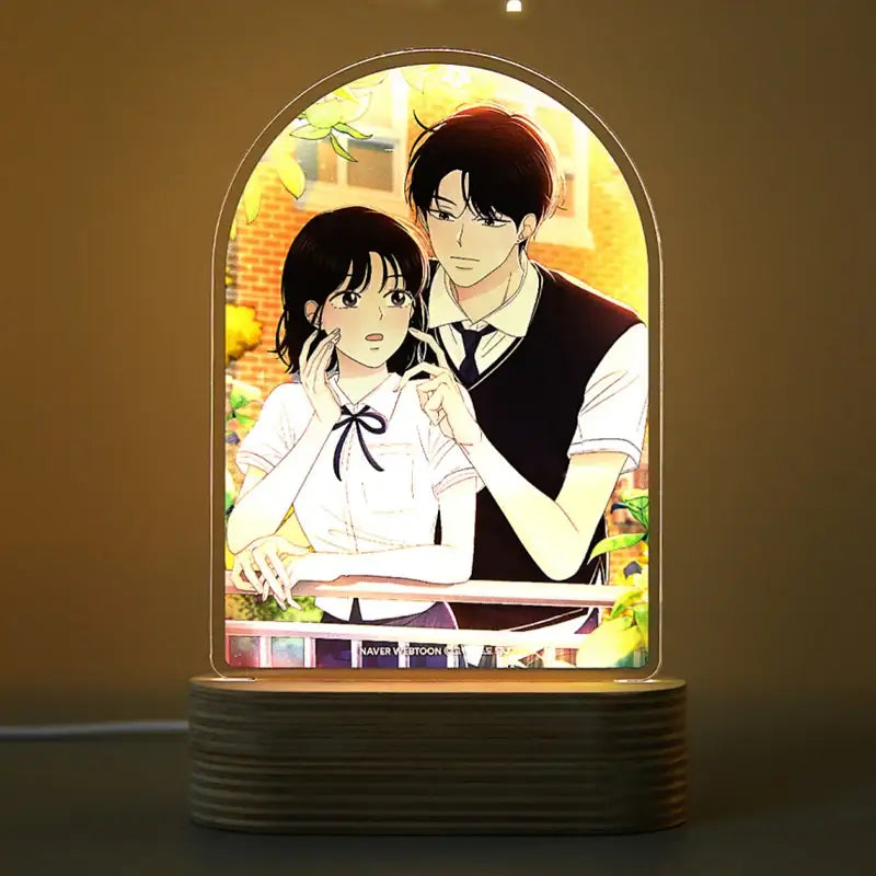 Can I Cancel The Confession? - Acrylic Romance Mood Light - WEBTOON FRIENDS - Acrylic Mood Light - Harumio