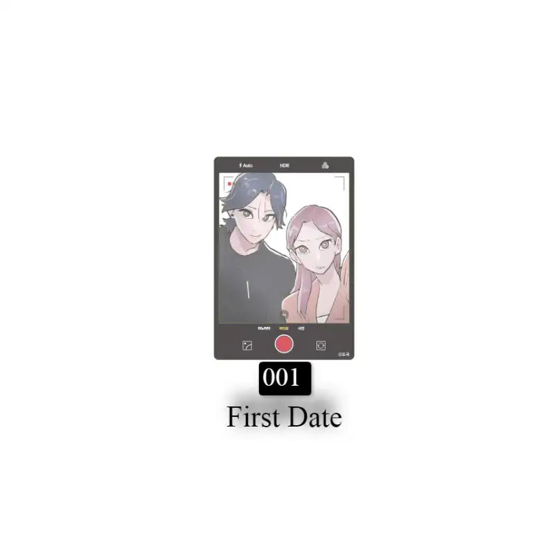 OX Yoo Jeong-nam - Acrylic Photo Frame - Webtoon Shop - Acrylic Photo Frames - Harumio