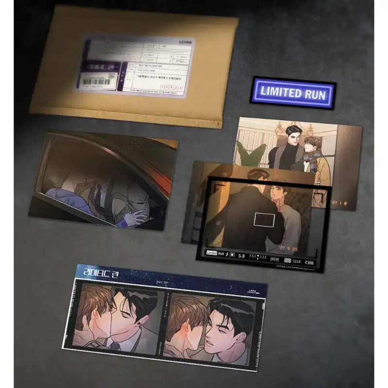 Limited Run - Paparazzi Set - Lezhin - Collectible - Harumio