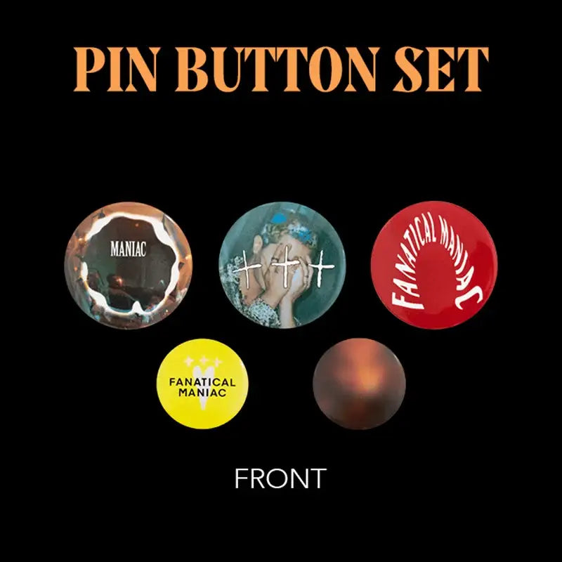 WINNER - MINO : MANIAC - Pin Button Set - WINNER - Pin Button - Harumio