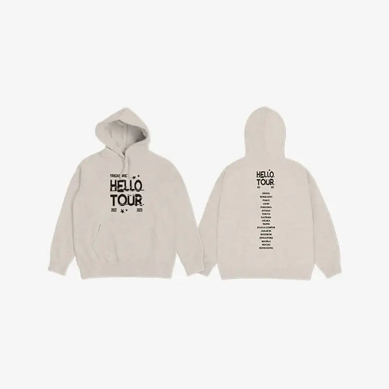 TREASURE - HELLO Tour - Hoodie - TREASURE - Hoodies - Harumio