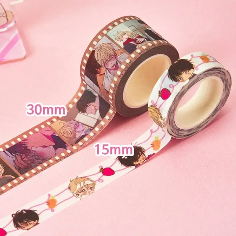 No Love Zone x MOFUN - Glitter Masking Tape - No Love Zone x MOFUN - Masking Tape - Harumio