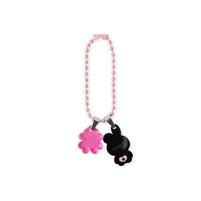 BT21 - Lucky Cooky Acrylic Charm - Black Edition - Line Friends - Keyring - Harumio