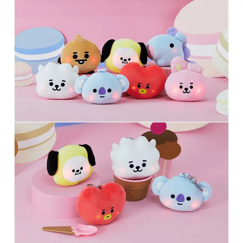 BT21 - Baby Lighting Face Keyring - BT21 - Keyring - Harumio