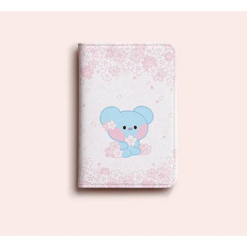 Monopoly x BT21 - Minini Passport Case - Cherry Blossom - Monopoly - Passport Case - Harumio