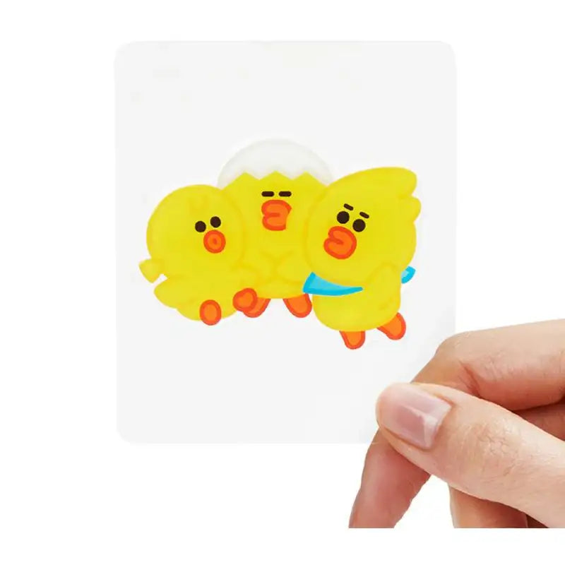 Line Friends - Sally & Friends Epoxy Sticker (Type 12) - Line Friends - Stickers - Harumio