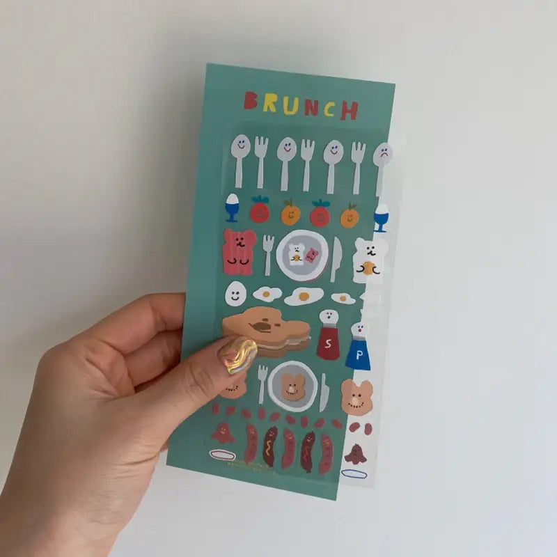 Dinotaeng - Brunch Sticker - Dinotaeng - Sticker - Harumio