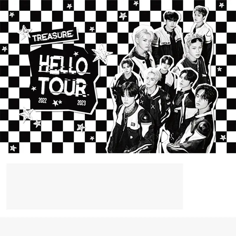 TREASURE - HELLO Tour - 12oz Water Bottle - TREASURE - Water Bottle - Harumio