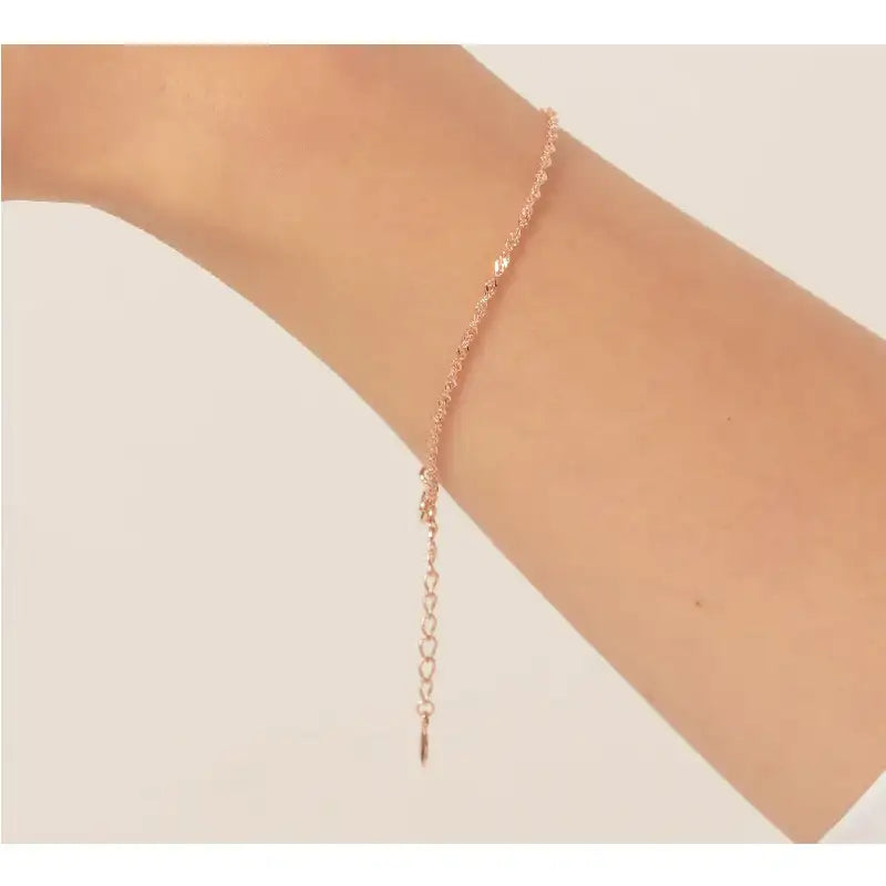 CLUE - Natural Lovely Simple Silver Bracelet - CLUE - Jewelry - Harumio