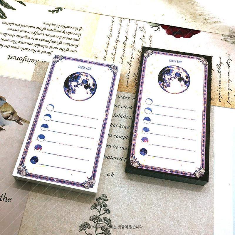 Libet - Moon Note Paper Set - Libet - Stationary - Harumio