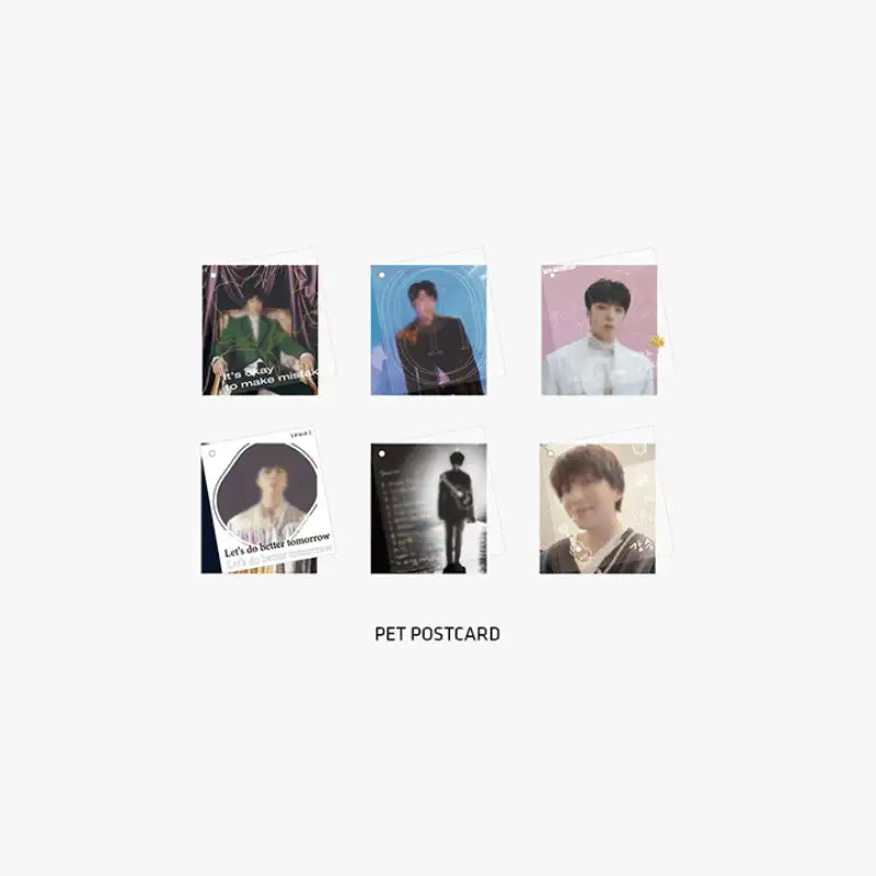 WINNER - Page - Kang Seung-yoon PET Postcard Set - WINNER - Postcards - Harumio