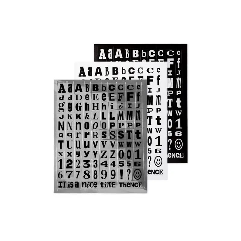THENCE - Letter Sticker Set Ver.6 - THENCE - Stickers - Harumio