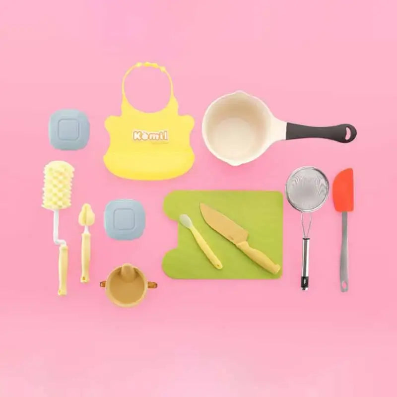 Neoflam - Komil Baby Food Cooking Utensils Set of 10 - Neoflam - Cooking Utensils Set - Harumio