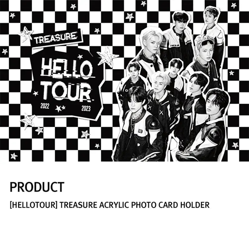TREASURE - HELLO Tour - Acrylic Photo Card Holder - TREASURE - Photo Card Holder - Harumio