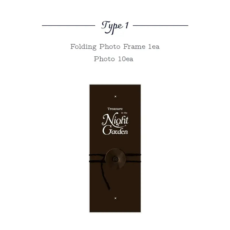TREASURE - NIGHT GARDEN - Folding Photo Package - TREASURE - Photo - Harumio