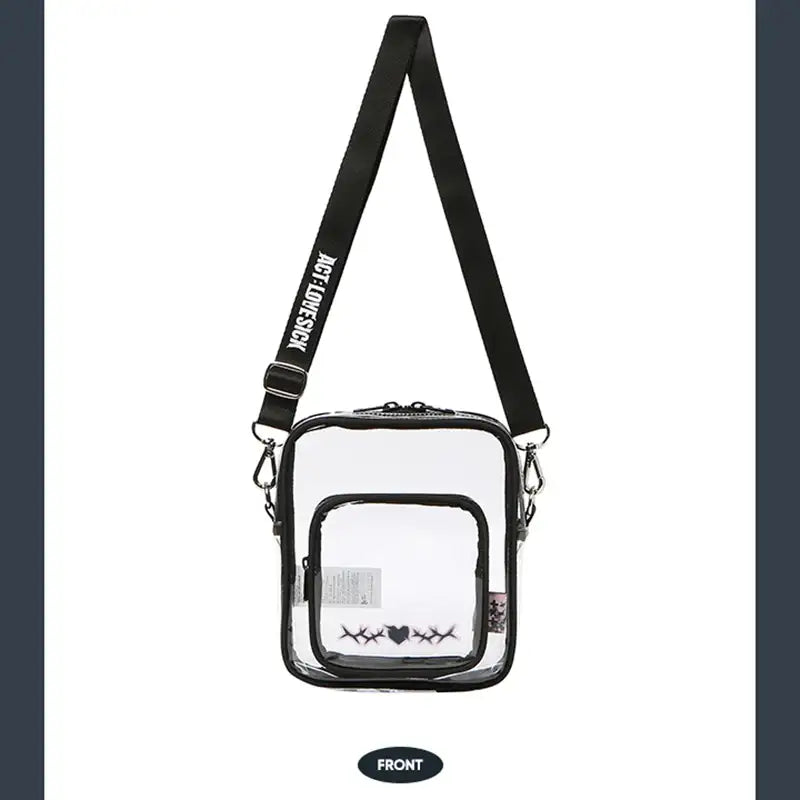 TXT - ACT:LOVESICK - Clear Cross Bag - TXT - Bags - Harumio