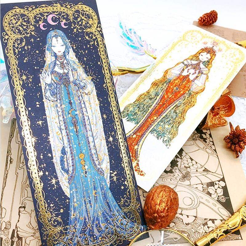Libet - Gold Leaf Bookmark Set - Libet - Stationary - Harumio Libet - Gold Leaf Bookmark Set - Libet - Stationary - Harumio