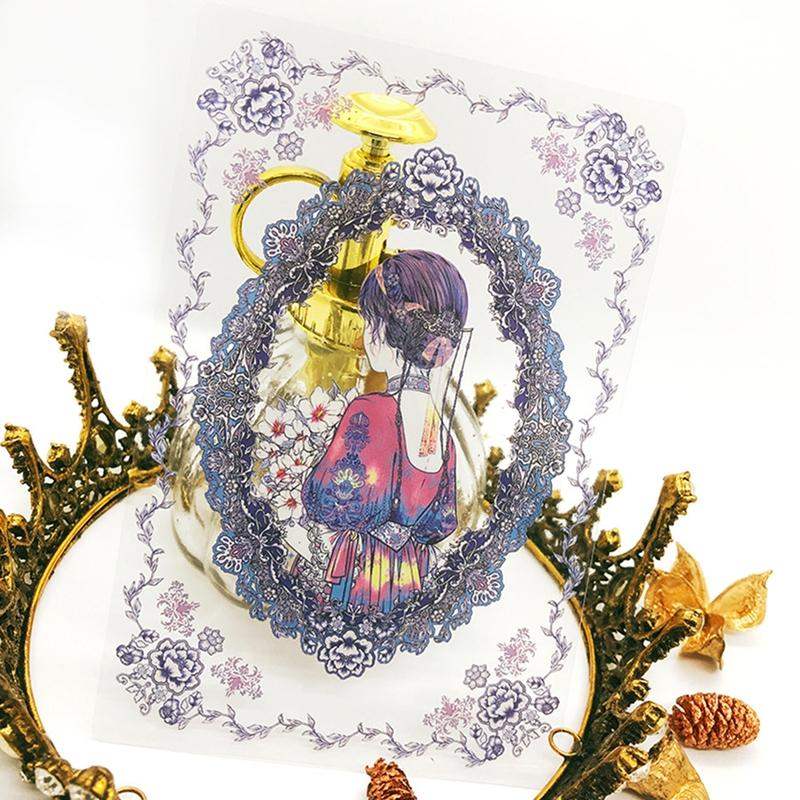 Libet - Transparent Illustration Card - Libet - Stationary - Harumio